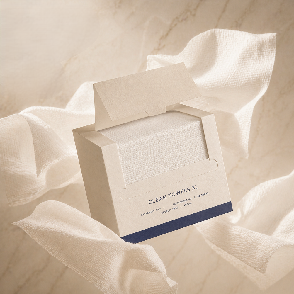 Avyra Premium Cotton Disposable Facial Towels | Soft, Hygienic Face Towels for Clear Skin