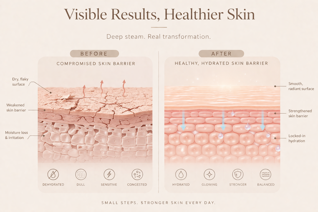 XL 240ml Hydrating Facial Steamer | Elevated At-Home Spa Experience