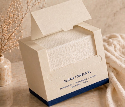 Avyra Premium Cotton Disposable Facial Towels | Soft, Hygienic Face Towels for Clear Skin