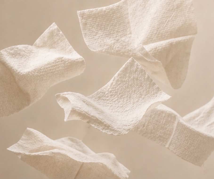 Avyra Premium Cotton Disposable Facial Towels | Soft, Hygienic Face Towels for Clear Skin