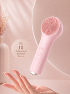 Avyra Silicone Facial Cleansing Device Pore Cleanser Face-cleaning Tool Deep-cleaning Electric Facial Brush